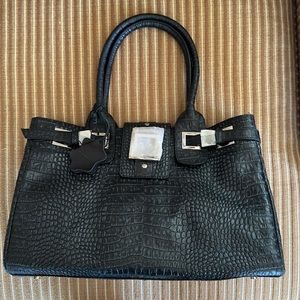 Genuine Leather Crocodile Handbag